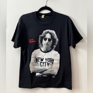 1981 John Lennon single stitch tee